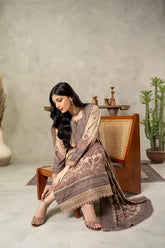 Printed - Dhanak - 3pc - D733